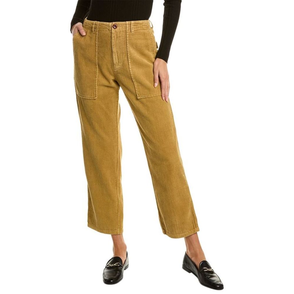 Alex Mill Mustard Corduroy Straight-Leg Pants